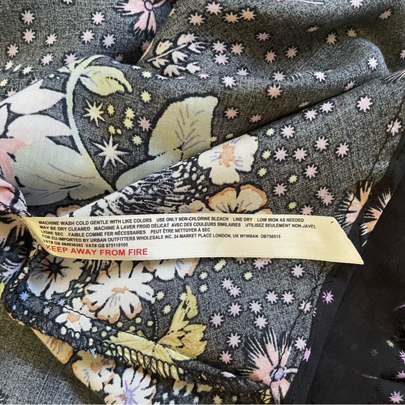 Like New Free People - Longwood Floral Slip Dress - S - Picture 9 of 12